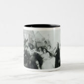 Wednesburyのジョン・ウェスレーの殺到 ツートーンマグカップ (中央)