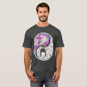 Wednesday Addams premium quality retro Tシャツ (正面フル)