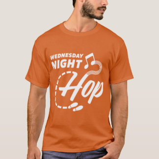 Wednesday Night Hop ロゴTシャツ ファミリー ビンテージ ギフト Tシャツ