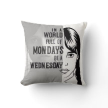 Wednesday - Throw Pillow
