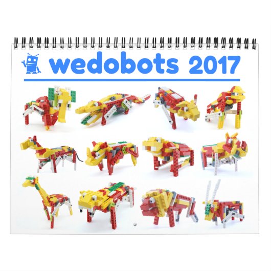 wedobots 2017カレンダー カレンダー (カバー)