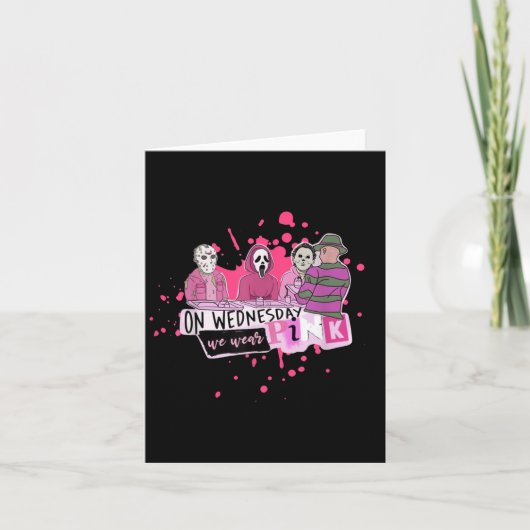 Weds. We Wear Nk Horror Villain Halloween Oct. Sok カード (正面)