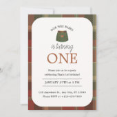 Wee Bairn Birthday 招待状 (正面)