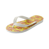 Wee Barra, Scottish Dialect Flipflops,スコットランド キッズビーチサンダル (アングル)