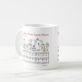 WEE FISH EWE A MARE EGLETS MOOSEサンドラボイントン コーヒーマグカップ (正面左)