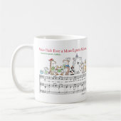 WEE FISH EWE A MARE EGLETS MOOSEサンドラボイントン コーヒーマグカップ (左)