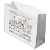 WEE FISH EWE A MARE EGLETS MOOSEサンドラボイントン ラージペーパーバッグ (裏面アングル)