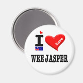 WEE JASPER - I Love マグネット (正面/裏面)
