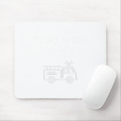 Wee Woo Wife Firefighter Suse Cute Minimalist Aest マウスパッド (マウス)