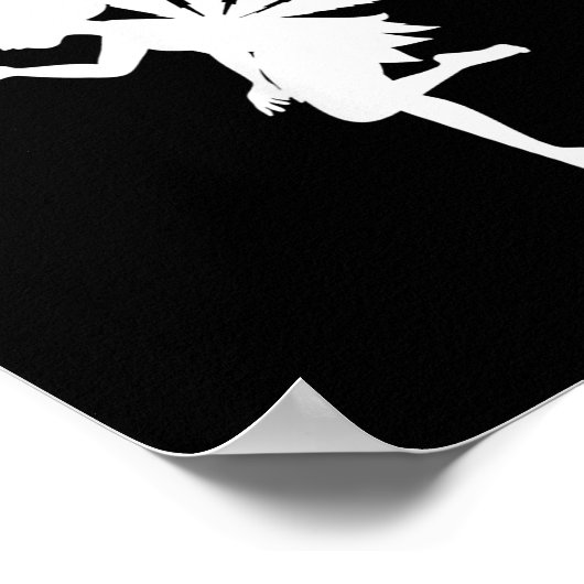 Weed Fairy Fantasy Leaf Stoner Pot Smoker  ポスター (角)