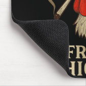 Weed Meme Funny Fried Chicken Smoking  マウスパッド (コーナー)