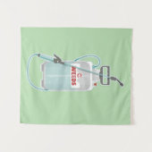 weed spray garden maintenance タペストリー (正面(横))