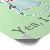 weed spray garden maintenance ポスター (角)