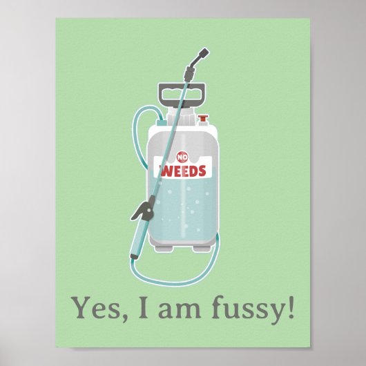 weed spray garden maintenance ポスター (正面)