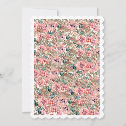 Weeding 招待状 (裏面)