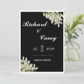 Weeding  招待状 (スタンド正面)