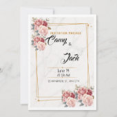 Weeding  招待状 (正面)