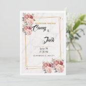 Weeding  招待状 (スタンド正面)