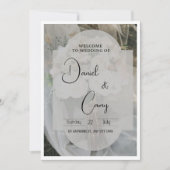 Weeding 招待状 (正面)