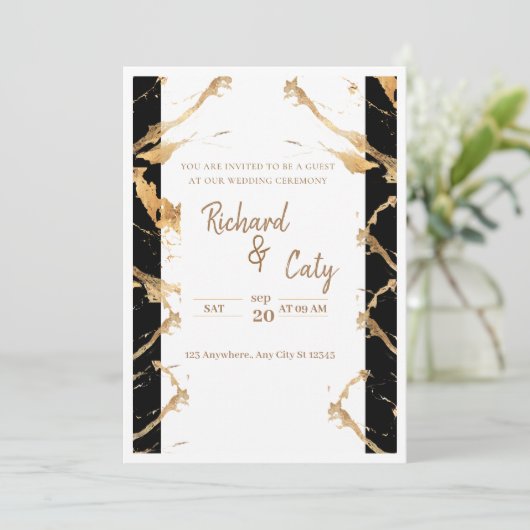 Weeding  招待状 (スタンド正面)