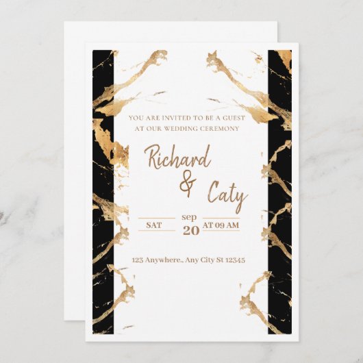 Weeding  招待状 (正面/裏面)