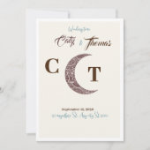 Weeding 招待状 (正面)