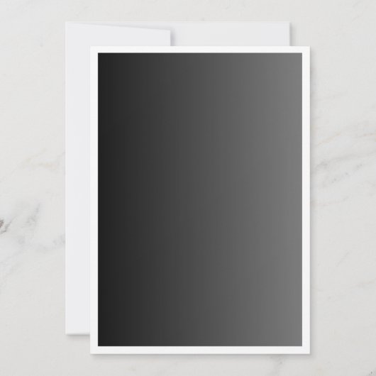 Weeding  招待状 (裏面)