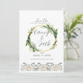 Weeding  招待状 (スタンド正面)