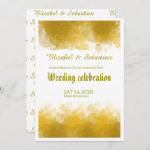 Weeding invitation  招待状 (正面/裏面)