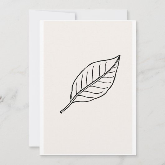 Weeding invitation  招待状 (裏面)