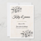 Weeding invitation  招待状 (正面)