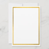 Weeding invitation 招待状 (裏面)