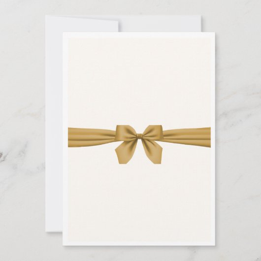 Weeding invitation 招待状 (裏面)