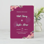 Weeding invitation 招待状 (スタンド正面)