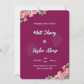 Weeding invitation 招待状 (正面)