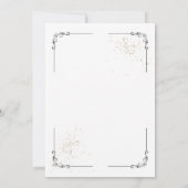 Weeding invitation  招待状 (裏面)