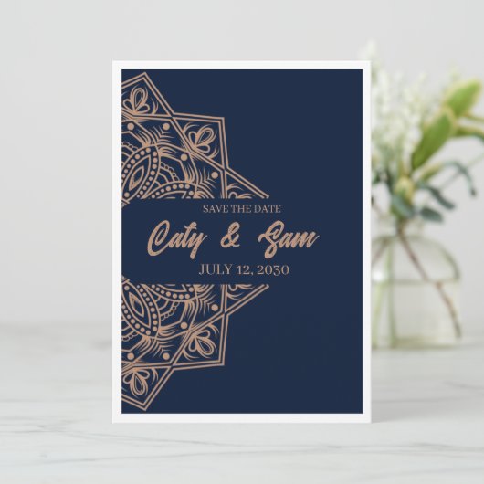 Weeding invitation mandala 招待状 (スタンド正面)