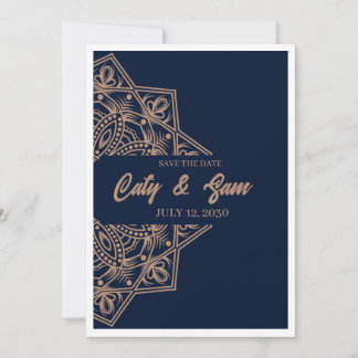 Weeding invitation mandala 招待状