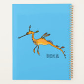 Weedy seadragon cartoon illustration プランナー手帳 (裏面)