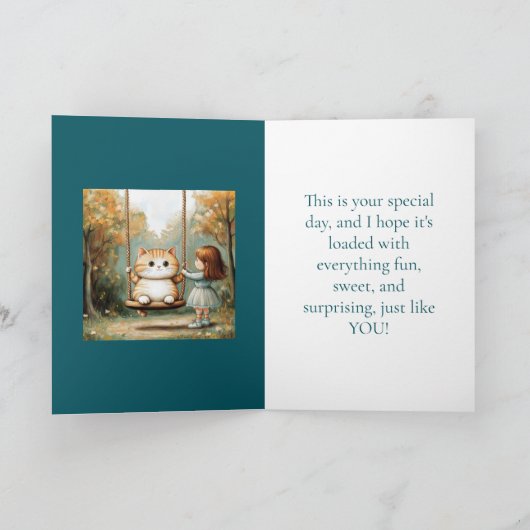 WEEE BIRTHDAY CARD サンキューカード (内部)