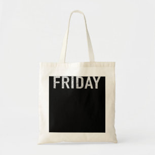WEEKシリーズ「FRIDAY」の日 動揺して トートバッグ