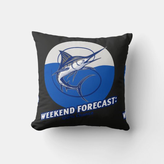 Weekend Forecast  100% Chance  クッション (正面)