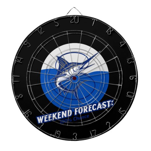Weekend Forecast  100% Chance  ダーツボード (正面)