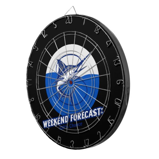 Weekend Forecast  100% Chance  ダーツボード (正面右)