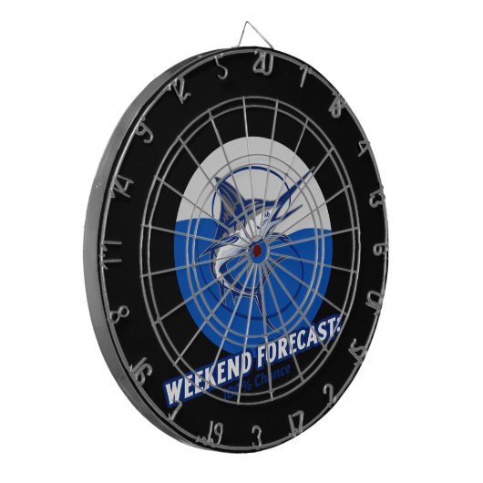 Weekend Forecast  100% Chance  ダーツボード (正面左)