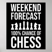 Weekend Forecast - 100% Chance of Chess ポスター (正面)