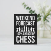 Weekend Forecast - 100% Chance of Chess ポストカード (スタンド正面)