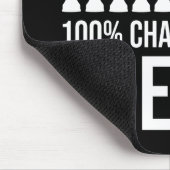 Weekend Forecast - 100% Chance of Chess マウスパッド (コーナー)