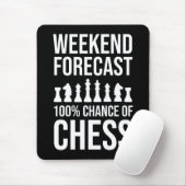 Weekend Forecast - 100% Chance of Chess マウスパッド (マウス)