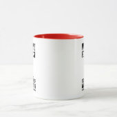 Weekend Forecast - 100% Chance of Wine Making マグカップ (中央)